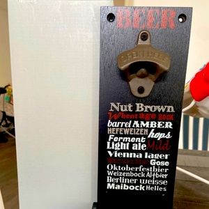 Beer opener